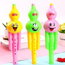 Hole musical instrument for children? Small toys 6 flute trumpet gourd playing creative recorder gift cartoon pattern baby