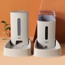Feeding bowl cat food and water basin quantitative pet supplies automatic dog feeding automatic feeding bowl for cats