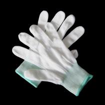 White play gloves plus TSO thick work Lawn driving breathable thin wear-resistant industry etiquette white cloth gloves