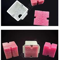 Reinforcement box filling embedded module shear wall cassette junction box bottom box block direct selling type hot selling