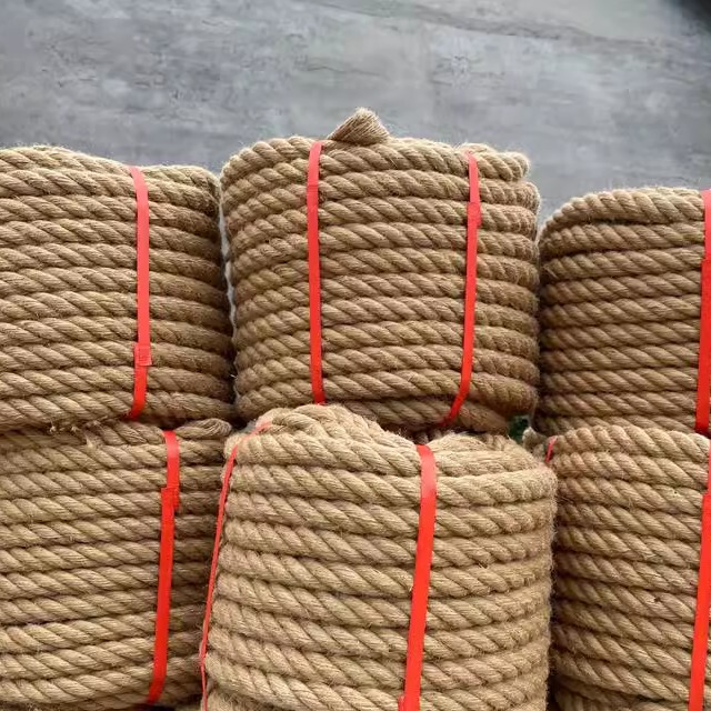 Imported Yellow Burlap Rope, DIY Fine Hemp Rope, Wear-Resistant Binding Rope, Decorative Hemp Rope, Photo Wall Rope, Tug-Of-War Rope