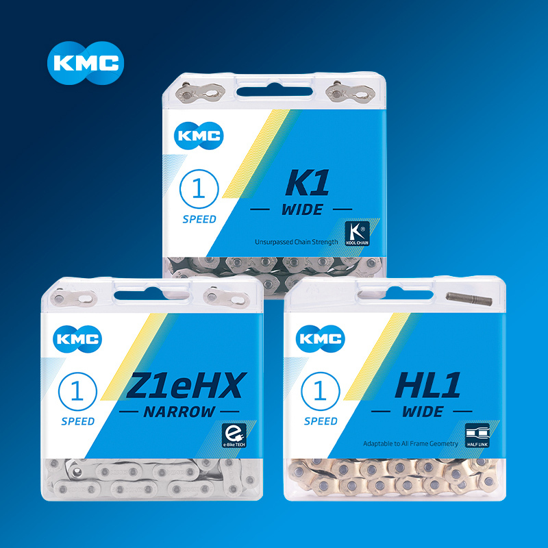 Kmc Guimeng Bmx Series High-Strength Single-Speed Small Wheel Dirt Bike Climbing Bike Fixed Gear Bicycle Universal Chain