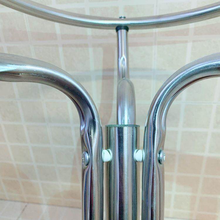 Умывальник 洗脸架子落地家用老式脸盆架农村三角老式不锈钢脸盆架