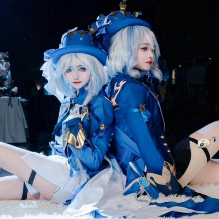 裕龙原神cos服水神芙卡洛斯枫丹芙宁娜cosplay服装二次元漫展女装_Cosplay女装_淘宝游戏网