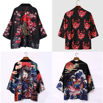 2024 National Style Creative Kimono Cloak 3d Printed Mens A