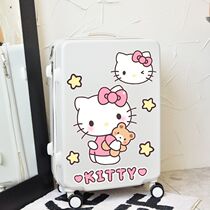 Suitcase sticker cartoon cute kt cat girl heart sticker suitcase large sticker suitcase refrigerator room