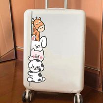 Luggage stickers cartoon cute animal stickers suitcase suitcase trolley case password box stickers large sheet