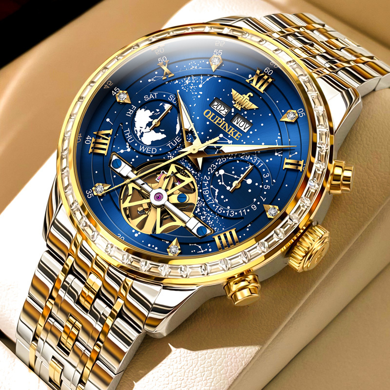 520 Valentine's Day Birthday Gift for Boyfriend, Swiss New Model Galaxy Commander Men's Watch, Mechanical Watch, Luxury Watch 520 Valentine's Day Birthday Gift for Boyfriend, Swiss New Model Galaxy Commander Men's Watch, Mechanical Watch, Luxury Watch