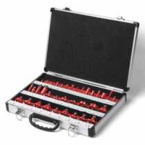 35-piece set of woodworking milling cutter 6mm handle tungsten steel blade trimming machine engraving machine head fillet knife chamfering knife