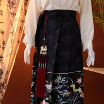 Horse face skirt accessories forbidden long style womens ancient style waist pendant waist pendant new Chinese style imitation jade pendant tassel waist pendant