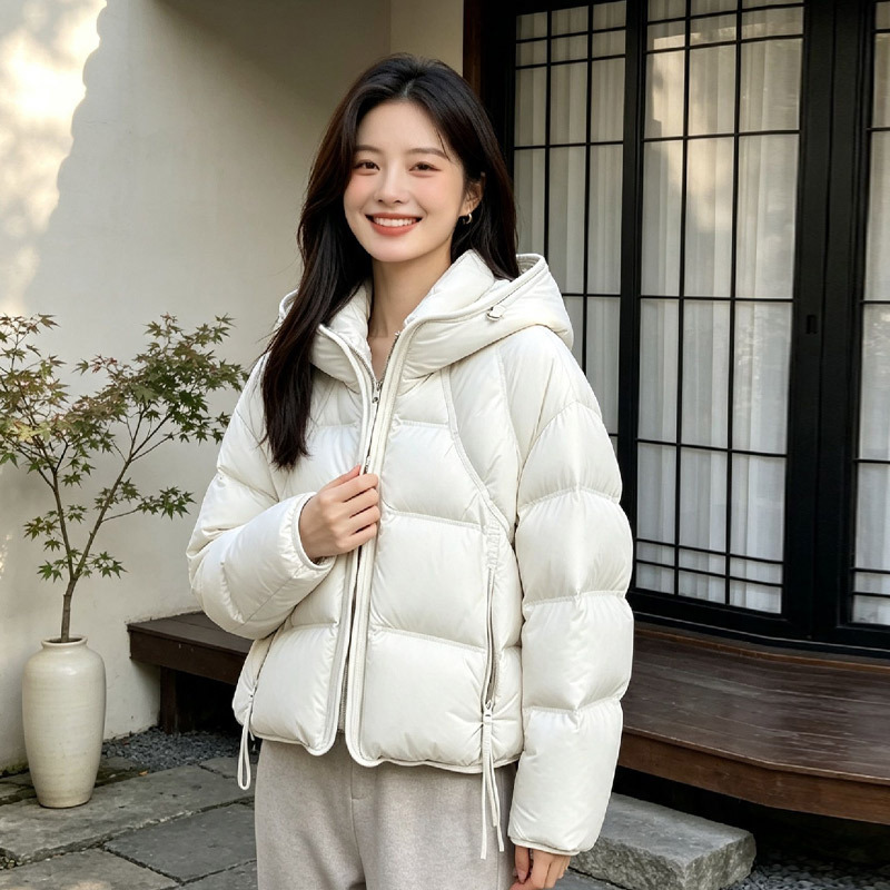 Bright Autumn Hooded Short down Jacket for Women, New Winter Coat, Duck down Women's Winter Clothing, Women's down Jacket Bright Autumn Hooded Short down Jacket for Women, New Winter Coat, Duck down Women's Winter Clothing, Women's down Jacket