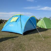 Labuta 4-person arch Qingfeng double-layer tent outdoor camping camping tent car fishing tent