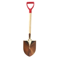 Jicheng firefighting copper shovel copper shovel sand shovel copper long shovel fire rescue outdoor gardening copper shovel long tip