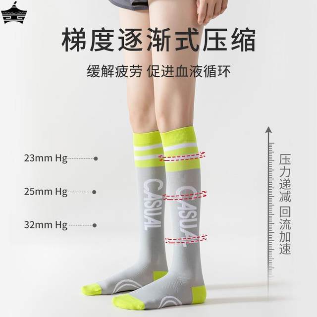 ຖົງຕີນກິລາມືອາຊີບບີບອັດ calf socks, badminton socks, run socks, women's tennis socks, skipping rope, Slim leg socks, football socks