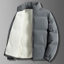 2024 Winter Men Jacket Autumn Warm Fleece Fashion Thicke Cot