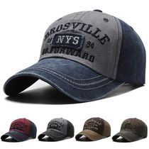Four Seasons Men Baseball Cap Casual Disressed Washed Cotton