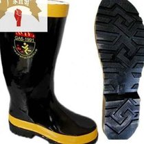 Supply of firefighter fire extinguishing protective boots flame retardant boots steel plate sole fire rain boots 97 styles of rubber boots