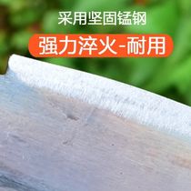 Household guillotine for cutting cattle and sheep fodder manual guillotine machine corn stalk guillotine manganese steel forged old-fashioned knife