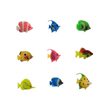 Small fish that can float and swim fish tank aquarium decoration small plastic fish tropical fish fake fish simulated fish