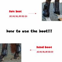 Professional equestrian obstacle horse leggings harness leggings equestrian wristbands leggings diving surface material shockproof protection