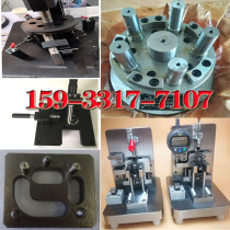 Depth comprehensive position inspection tool center hole car access and stop gauge flatness verticality assembly inspection tool