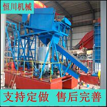 Gold mining ship mobile gold separation production line long-term supply of river gold mining equipment strong adaptability Hengchuan Machinery