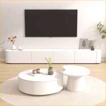 北欧风电视柜落地背部镂空多功能家居客厅大小户型电视柜茶几储物