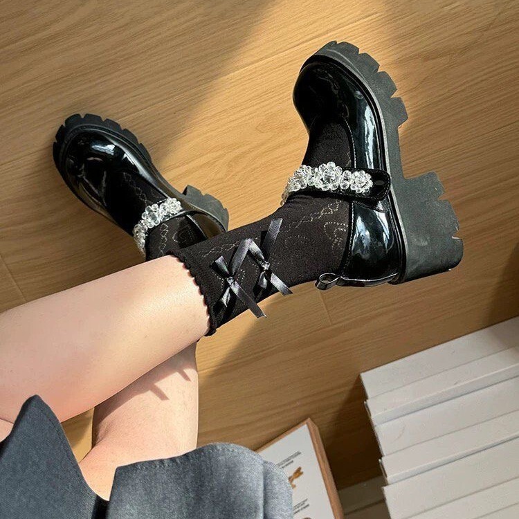 Lace Heart Versatile Mid-Calf Thin Breathable Mesh Bow Lolita Socks Women's Slouch Socks Breathable Short Socks Lace Heart Versatile Mid-Calf Thin Breathable Mesh Bow Lolita Socks Women's Slouch Socks Breathable Short Socks