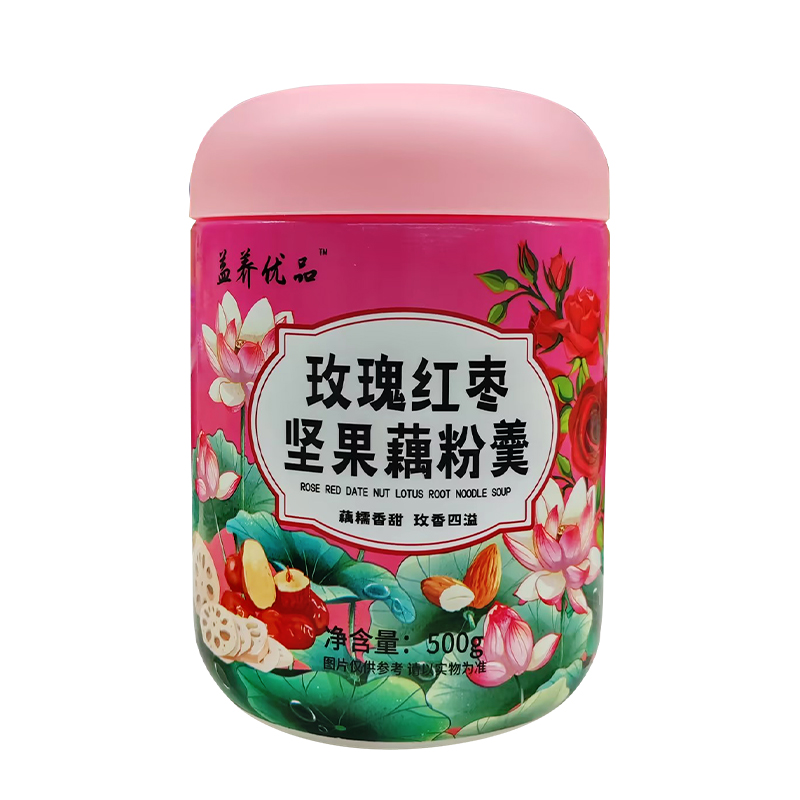 赠签到！益养优品坚果藕粉羹500g