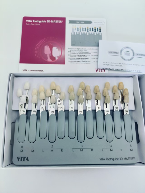 Vita 3D-Master All-Ceramic Resin 29-Color Dental Shade Guide Dental Professional Whitening Care New Packaging Vita 3D-Master All-Ceramic Resin 29-Color Dental Shade Guide Dental Professional Whitening Care New Packaging