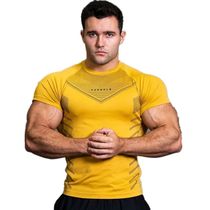 Gym Sports Fitness Training Clothes Mens T-shirts Quick