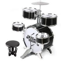 Large drum kit for children beginners jazz drums playing drums 6 musical instruments 1-376 198-year-old boy Baogu ceremony