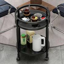 Special coffee table for chess room tea rack with wheels removable multi-layer tea table mahjong table chess and card table small tea machine