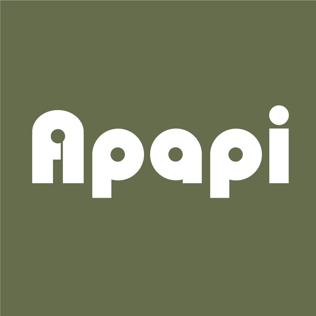 apapi旗舰店的LOGO