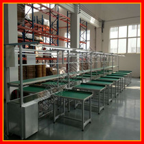Processing customized conveyor line Jiayuguan mesh belt conveyor line workshop assembly line