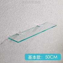 80 centimeters for washing and 70 centimeters for cosmetics. There is a hotel mirror underneath and a flat single-layer glass storage rack.