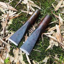 Hand-forged firewood tip ax tip firewood splitting iron knife firewood tip firewood splitting large wood firewood tip firewood splitting tool