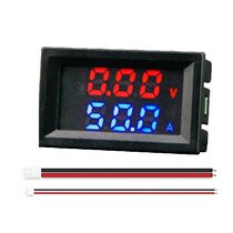 M6120 DC 10A 50A 100A Electronic Volt AMP Meter Tester