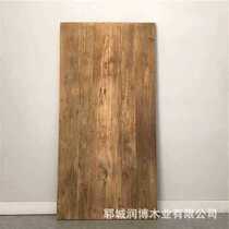 B&B decorative board weathered texture desktop bar old elm weathered texture door panel old elm tea table