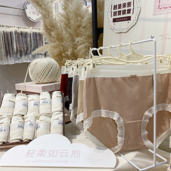 Easy to wear, not stuck, huge and comfortable, french lace 3s waist women's underwear 0027 1105