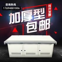 Monitoring station dispatching station monitoring console double triple triple quadruple monitoring center console table video surveillance