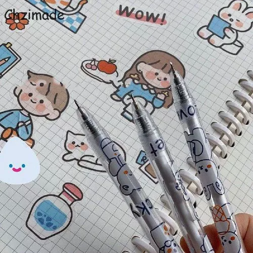 Chzimade Rabbit Art News Pen Pument ScrapBooking