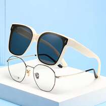 Myopia set sunglasses mens trendy clip-on womens summer anti-UV mens drivers special sunglasses for driving