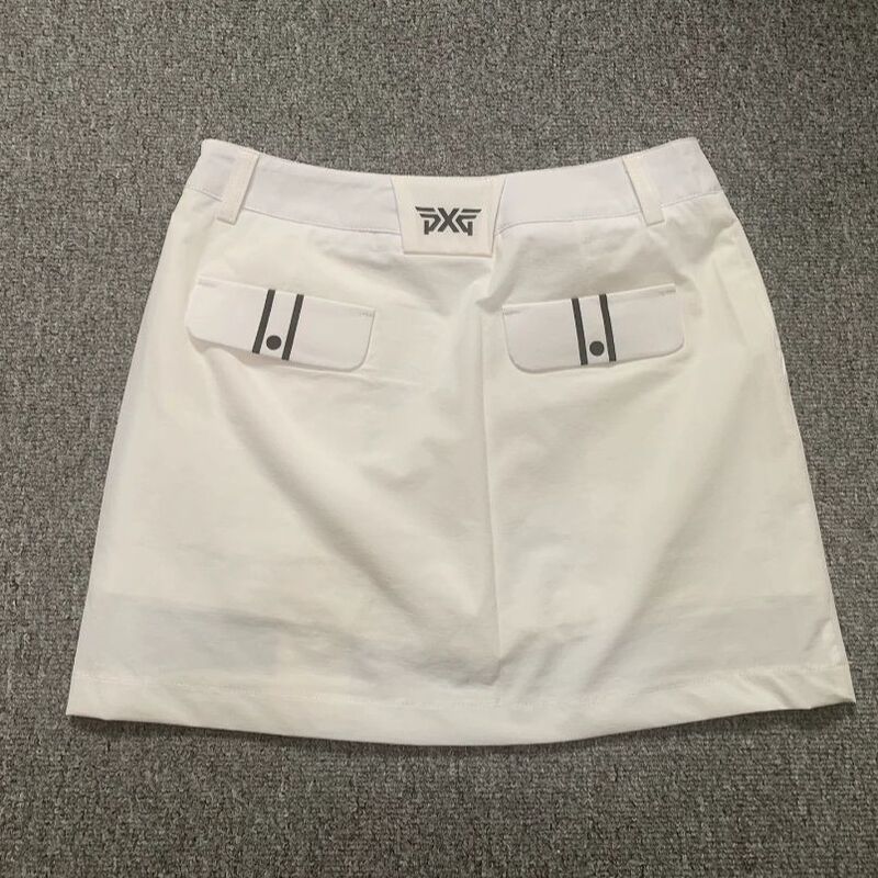 New Golf Clothing for Women, Safety Anti-Exposure Sports Skirt, Slim Fit, Quick-Drying Fabric, A-Line Versatile