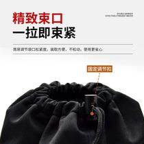 Badminton racket bag shoulder bag velvet cover badminton racket storage protective cover cloth bag 2-pack racket bag thickened