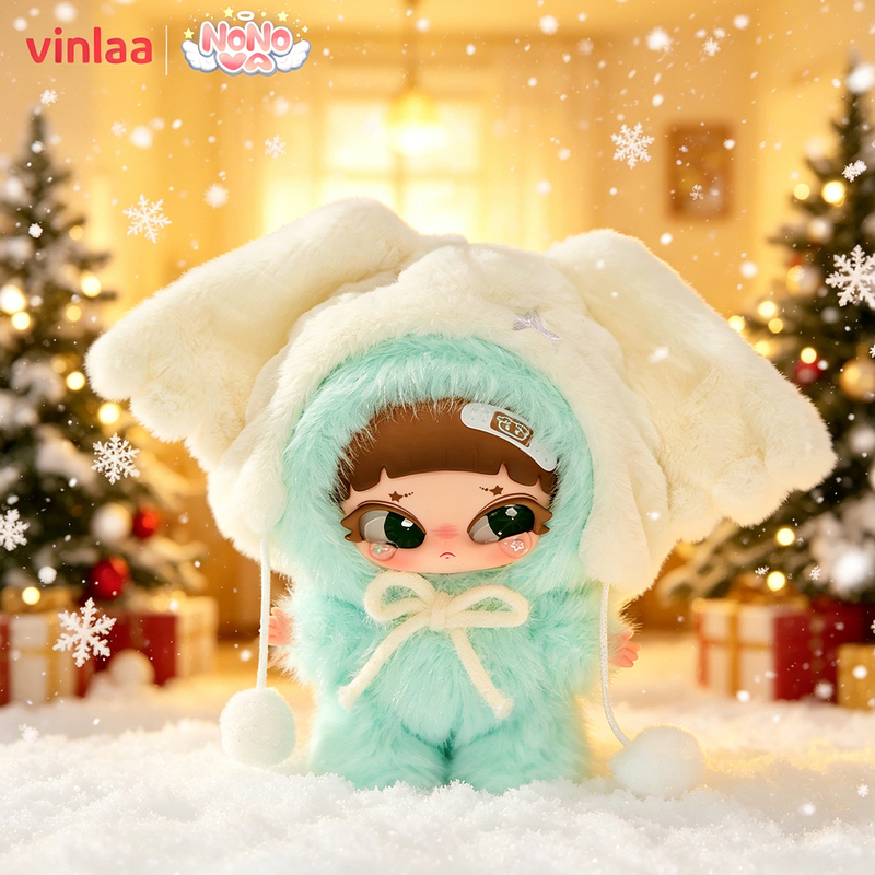 Vinlaa Official Nuo Nuo Star Double Dream Forest Spirit Series Blind Box Vinyl Doll Pendant Plush Trendy Toy Gift for Girls