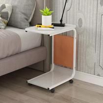 Bedside table movable computer table home bedside simple sofa side bedroom desk small table sofa side cabinet