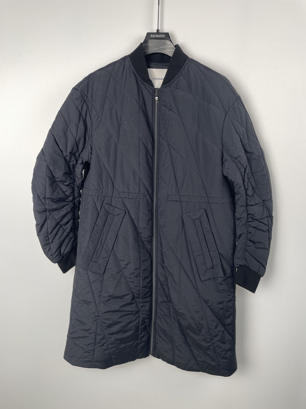 Koliano Winter Outlet Authentic Cotton Jacket Mc2979(Une)B Blue and Black Tag Price: 5880