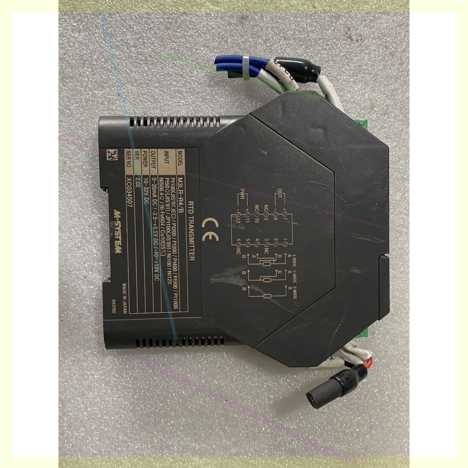 日本爱模MSYSTEM温度信号转换器M3LR-R4/A：揭秘工业自动化中的温度守护神