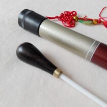 Conductor baton music ebony handle concert conductor baton conductor with copper ring music conductor baton gift tube